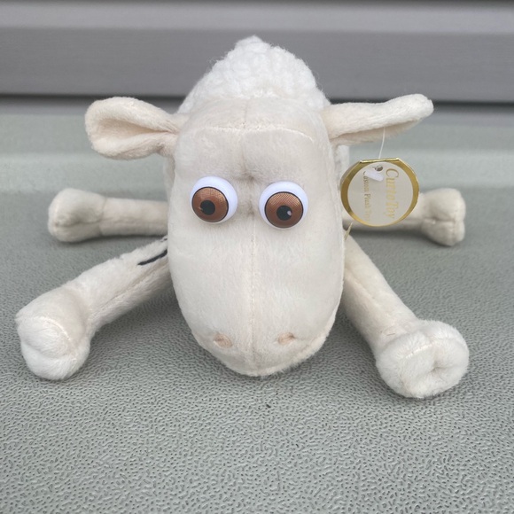 Vintage Serta TRUMP Home No. #9 Gold Sheep Plush - Picture 2 of 9